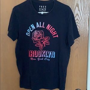 Aeropostale Black Design Shirt - M Size